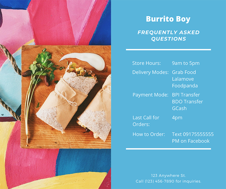 restaurant social media post ideas